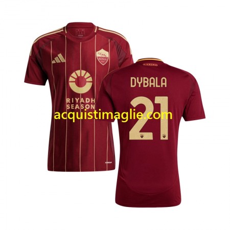 Divisa di Calcio AS Roma Paulo Dybala 21 Prima 2024/2025
